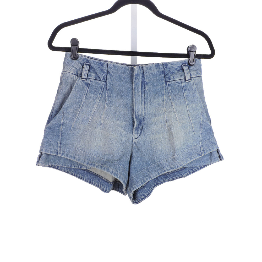 Levi's High Rise Pleated Denim Shorts Size 29